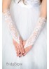 P23 embroidery bridal gloves 