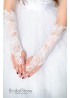 P25 lace gloves for wedding