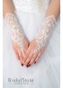 P26 елегантні весільні рукавички з мережива