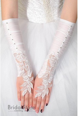 P31 long wedding gloves