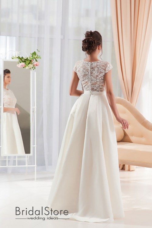 Abigail - весільна сукня з кишенями
