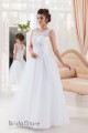 Diana - wedding dress covered shoulders