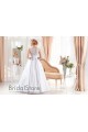Luna - satin wedding dress straps