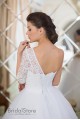 Zara - весільна сукня А-силуету на одне плече