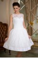 Paris - short lace wedding dress